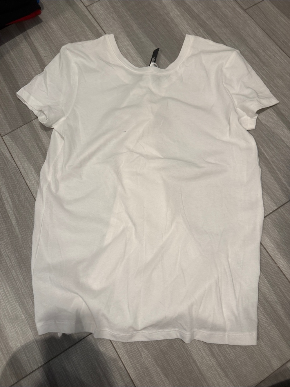 Victoria's Secret White Short Sleeve Crewneck Tee